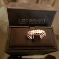 ANELLO PER CRAVATTA IN ARGENTO DI CARLO PIGNATELLI