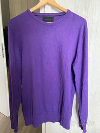 Maglione Jack & Jones uomo viola – girocollo XL