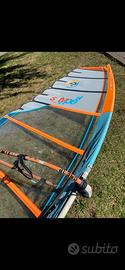 Vela windsurf slalom 7.8 albero north sails 460
