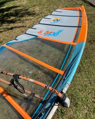 Vela windsurf slalom 7.8 albero north sails 460