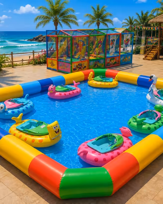 Piscina Gonfiabile x Bambini x Villaggi Turistici