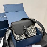 Borsa a tracolla Saddle da uomo Dior
