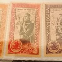 francobolli MONACO RANIERI