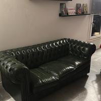 Divano chesterfield 3 posti