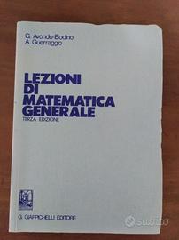 Lezioni di matematica generale.Bodino-Guerraggio