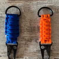 Portachiavi in Paracord con moschettone