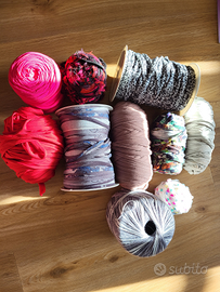 Lotto gomitili, fettuccia in jersey e licra