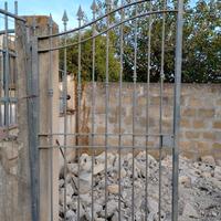 Cancello in ferro zincato