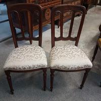 Bella coppia di sedie Milanesi dell'800 