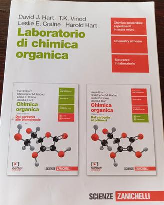 libri laboratorio di chimica organica 