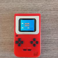 console retro game modello Gameboy rossa 