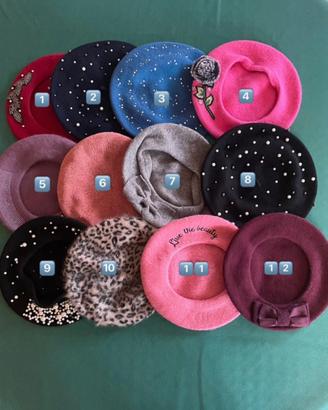 Set di Cappelli Basco - 4€ cad.