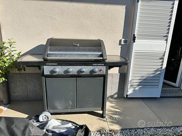 Barbecue camping gas