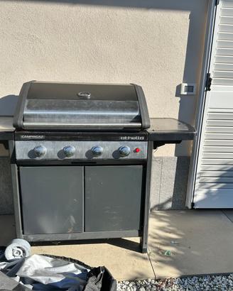 Barbecue camping gas