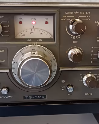 RICETRASMETTITORE HF VINTAGE IBRIDO KENWOOD TS 520
