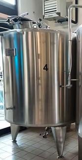 Serbatoio acciaio inox per birra o vino
