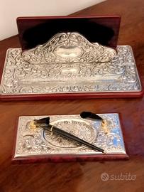 ELEGANTE SERVIZIO DA SCRIVANIA IN ARG. 925