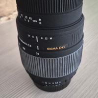 Obiettivo SIGMA DG Attacco Nikon 70-300 mm 4:5,6