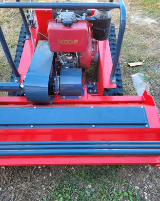 TRINCIA TAGLIAERBA CON TELECOMANDO DA REMOTO