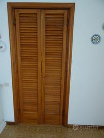 Porta saloon a ventola