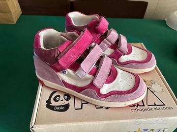 Scarpe bambina rosa orthopedic kid shoes