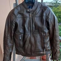 giubbotto moto pelle estivo