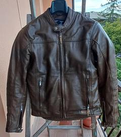 giubbotto moto pelle estivo