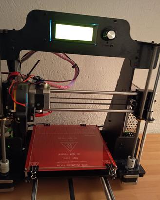 Stampante 3D Prusa i3 Pro W funzionante pronta ora