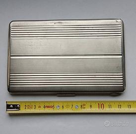 Portasigarette Vintage in argento