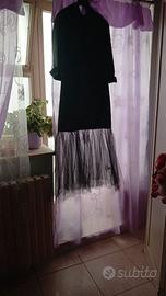 Vestito nero acquistato in atelier pizzo francese