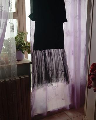 Vestito nero acquistato in atelier pizzo francese