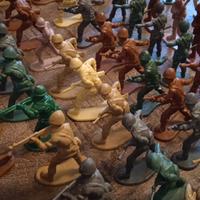 LOTTO SOLDATINI AEREI CARRI