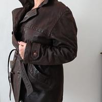 Giaccone in cuoio vintage