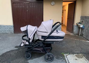 Passeggino fratellare  gemellare