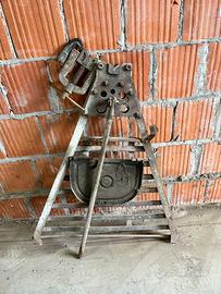 Banco da idraulico / per filiera / morsa idraulico