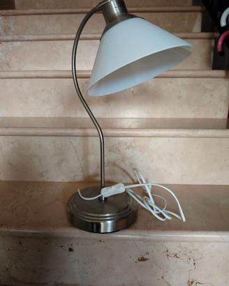 4 Lampade IKEA KROBY Vetro e Acciaio