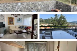 Appartamento su due livelli con grande terrazza