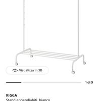 2 Appendiabiti RIGGA ikea