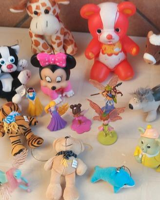 set peluche giocattoli minnie pixie venturelli