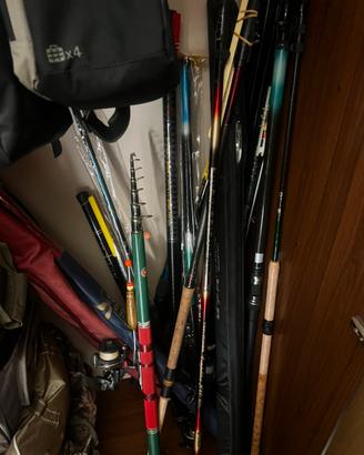 attrezzi per pesca carp fishing e altro