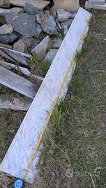 soglie davanzali vero marmo bianco di Carrara 