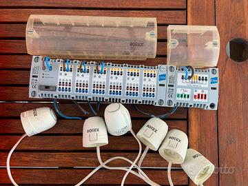 Kit morsettiera testine termostatiche ROTEX