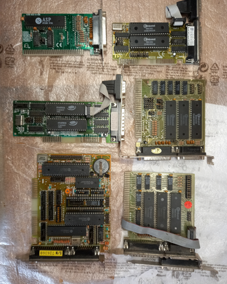 Retropc Lotto schede isa seriale parallela lpt