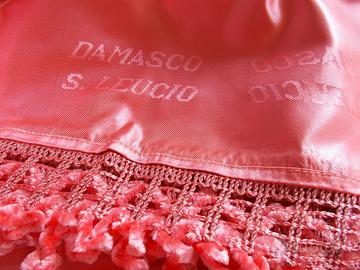 Copriletto Damasco S.Leucio