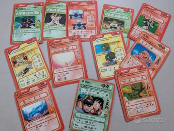 12 carte da gioco dragonball