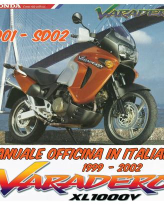 Manuale Officina Italiano Honda XL Varadero 1000