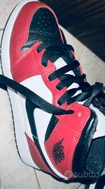 Scarpe Nike Jordan Rosso nere