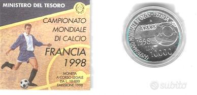 Repubblica Italiana - Mondiali Francia 1998