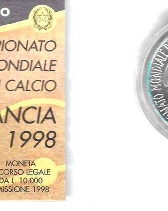 Repubblica Italiana - Mondiali Francia 1998