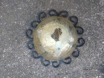 Plafoniera da esterno in vetro di Murano